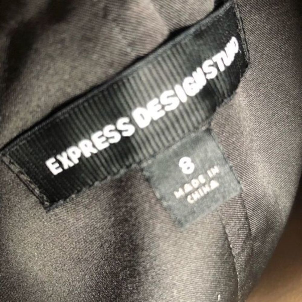 Express Design Studio Strapless Dress - Picture 5 of 5